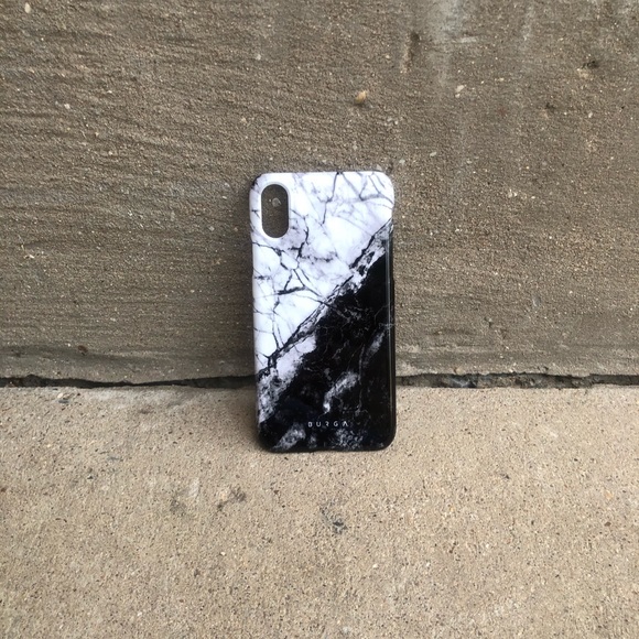 NWOB Burga IPhone X, XS Case Marble Stone - Picture 3 of 6